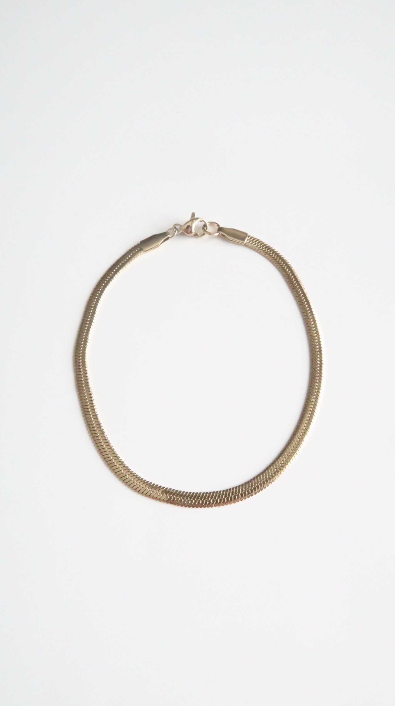3mm Herringbone bracelet