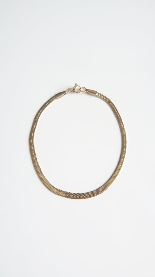 3mm Herringbone bracelet