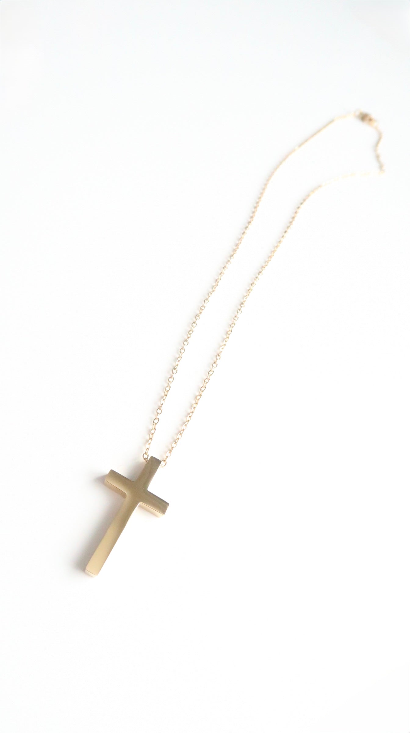 Cross (plain) necklace