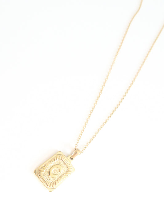 C initial necklace